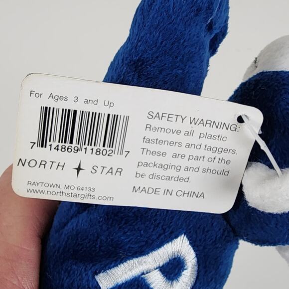 NCAA Penn State Nittany Lion "PSU" Stitched Navy Blue & White Mascot Beanie - Picture 8 of 12